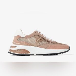 Jimmy Choo Memphis Lace Up Sneakers 38.5